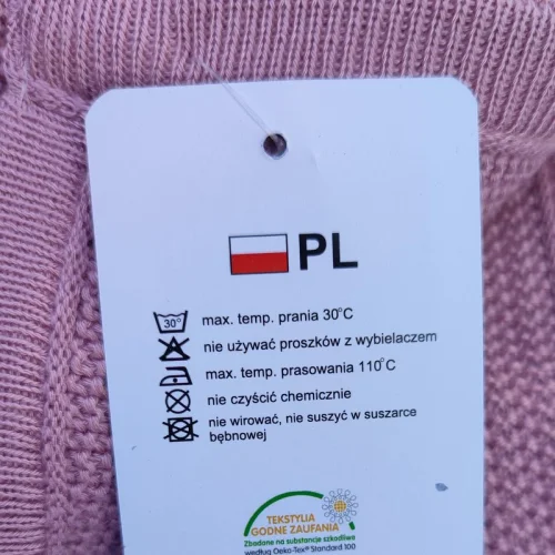 Kocyk do chrztu bambusowy