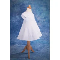 Sukienka do chrztu Białe Kwiaty